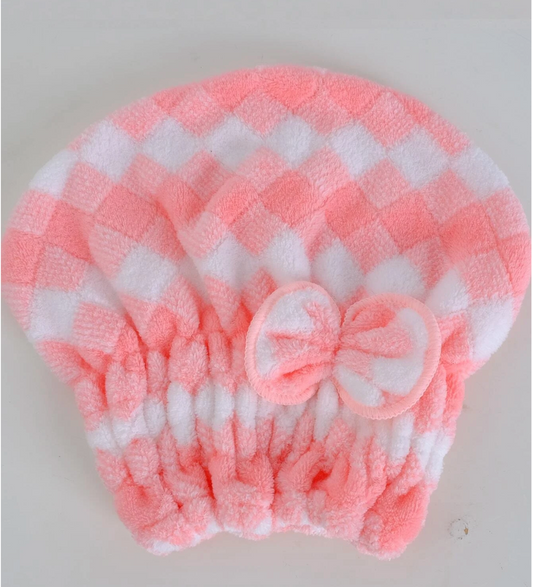 Turban de bain bonnet