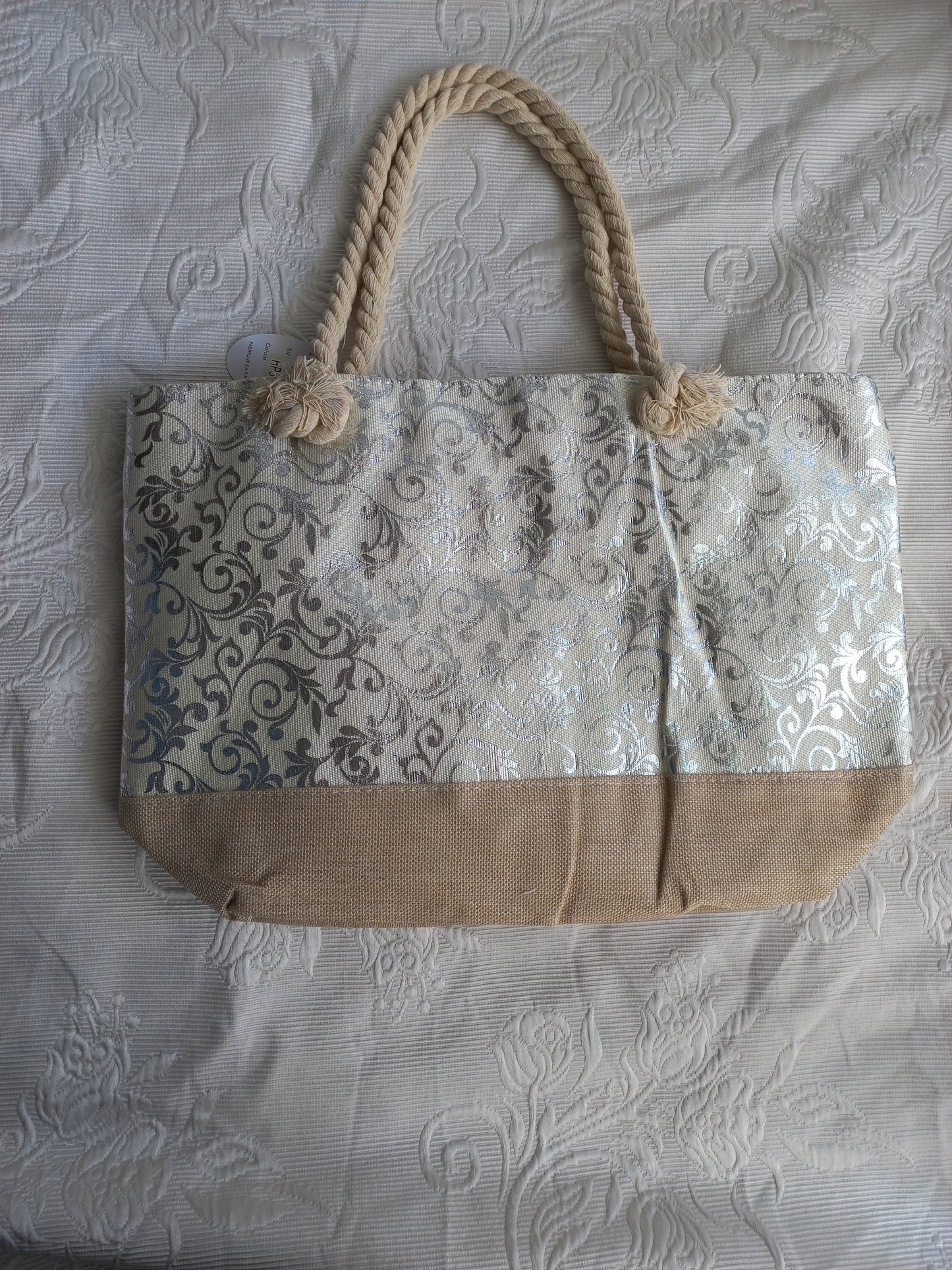 Sac de plage arabesque