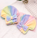Turban de bain multicouleurs