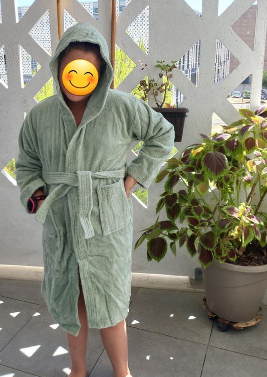 peignoir enfant Bambou