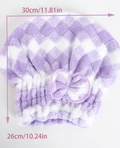 Turban de bain bonnet