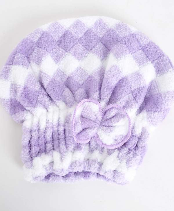 Turban de bain bonnet