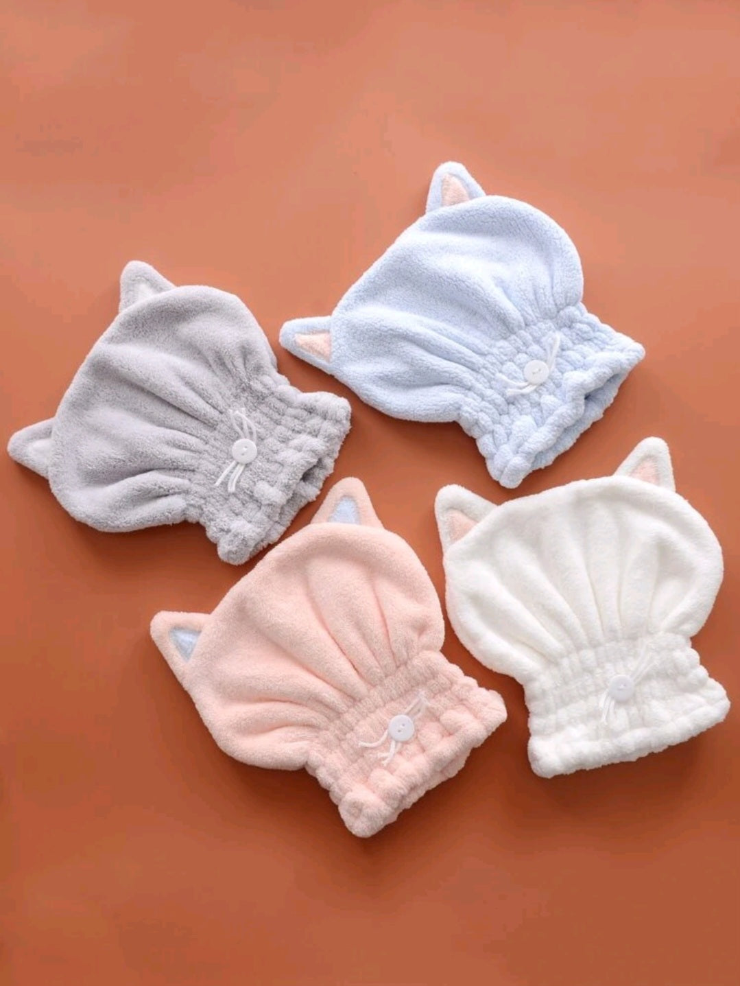Turban de bain chat ENFANT